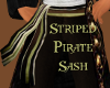*WE* Striped Pirate Sash