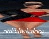 RLL RED/Black Dress