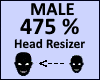 Head Scaler 475% Male