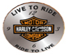 BBJ Harley Wall Clock 3