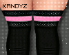 !!K Glitz Stocking Pink