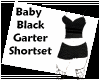 (IZ) Baby Black Garters+