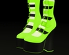S! Buckle Shoes - Toxic