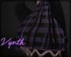 ~V~ Purple plaid skirt
