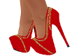 FLORA RED DIAMOND SHOES