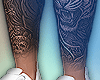 🖋 Full Shin Tattoo
