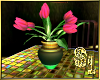 *Vase de tulipes