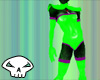 Alien jump suit green