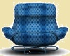 Blue Snoozing Chair
