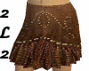 Wild West Pleated Skirt