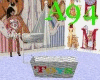 [A94] Toys /white basket