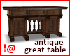 !@ Antique great table  