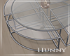 H. Round Coffee Table