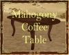 Mahogony Coffee Table