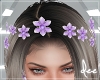 !D Lilac Hair Clips