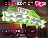 ME|ArmyOfLove|White/Lime