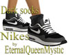 Sneakers with dark socks