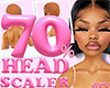 70% Head Scaler