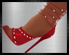 Ava Red Spring Heels