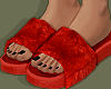 A. Red Slide Sandals!