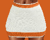 Contrast Orange Skirt