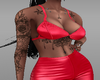 Red Tatoo Top