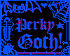 Blue Perky Goth