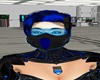 Cyborg Visor Blue F V1
