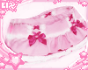 . pink bow skirt