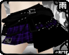 GothicPlaid Skirt Purple