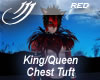 King/Queen Tuft *Red*