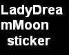 LadyDreamMoon sticker