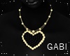 :G: Gold Heart Necklace