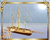 lavender Deco Sail Boat