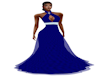 Blue BridesMiads Gown