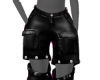 Black Pleather Jean