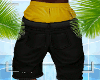 Black Yell Shorts
