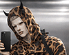 Devil Hoodie Leopard
