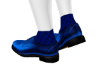 blue suit shoes