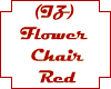 (IZ) Flower Chair Red