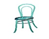 teal no pose chair