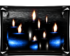 !S Blue & black candles