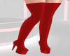 Rose Red Boots