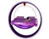 Purple Swinging Bed