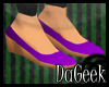[KDG] Purple Wedge Heels