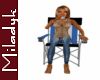 MLK Camp Chair,blue