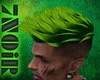 [7] Green Hair-style