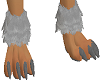 Silver Grey Anyskin feet