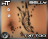 Butterfly Belly Tattoo F