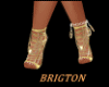 (BRIGTON) Gold Shoes